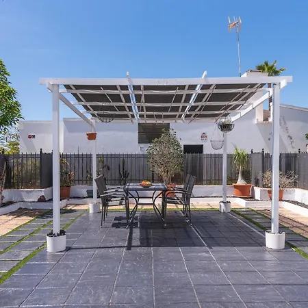 Vivelorural Club 14, Terraza Y Piscina Ferienhaus Playa del Inglés